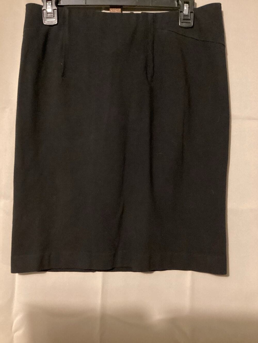 Ann Taylor Classic Black Midi Skirt Size 8